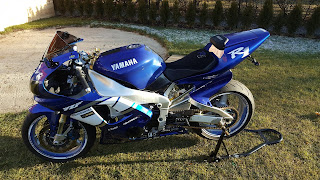 Yamaha R1 Fahrer + Soziusabdeckungspolster