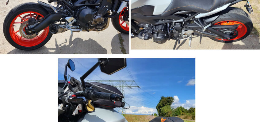 Yamaha MT-09: Bike mit neuer Sitzbank