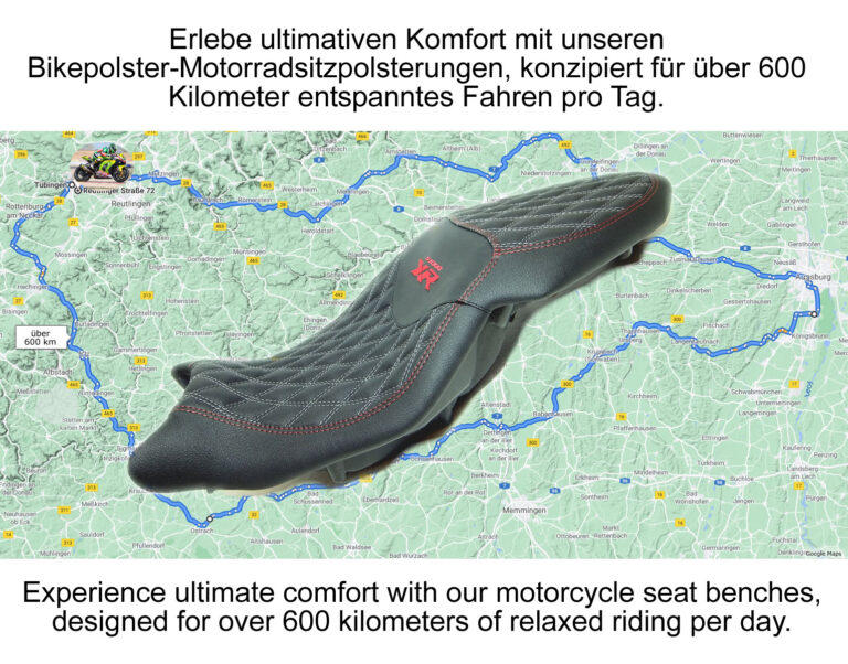 BMW S1000XR Sitzbankpolsterung langstreckentauglich