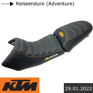 KTM Adventure Motorradsitzbank