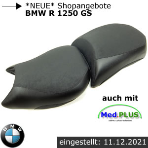 BMW R1250GE +MedPlus Motorradsitzbank