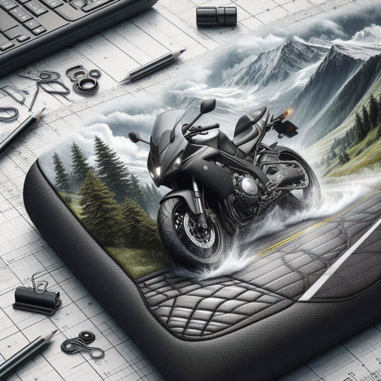 Beispielbild über wasserdichte Nähte und Pflege von Motorrad-Sitzbezügen