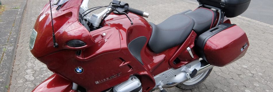 Neue Polsterungen für die BMW R 1100 RT: Standard und Premium Med.TEC
