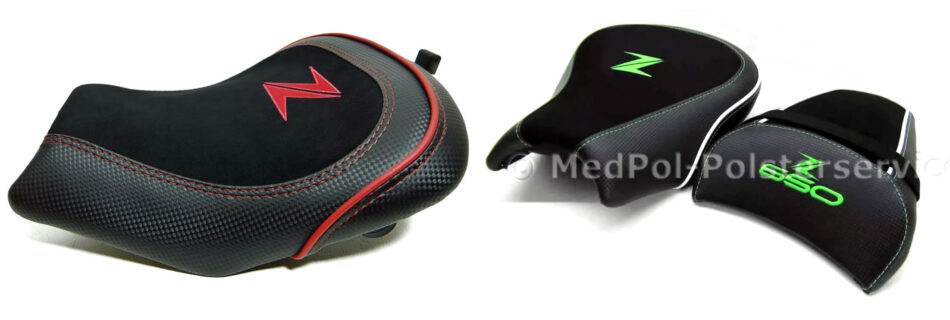 2x Kawasaki Z 650 Sitzbänke