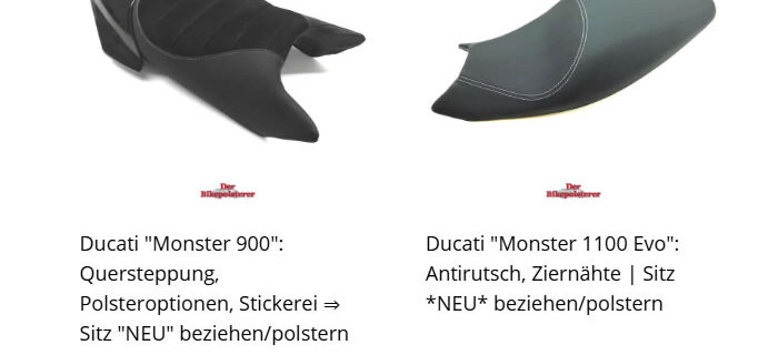 Vorschaubild Ducati Sitzbänke