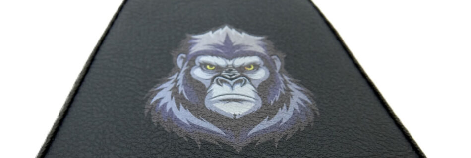 Print auf Motorradsitz