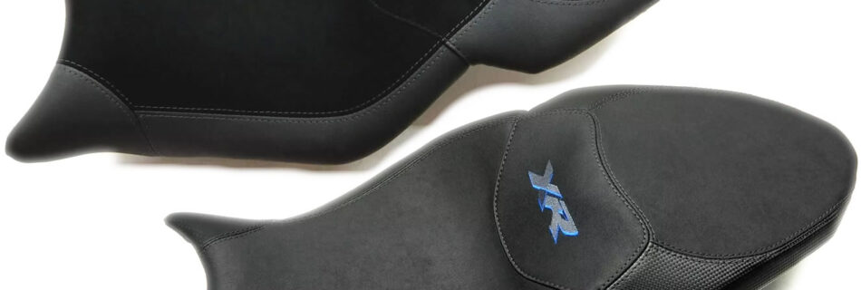 2x BMW S10000XR Sitzbankdesigns vom Bikepolsterer