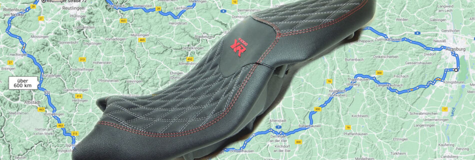 BMW S1000XR Sitzbankpolsterung langstreckentauglich