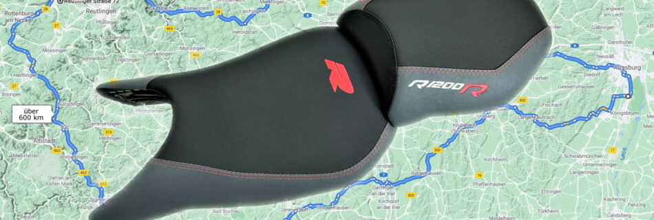 BMW R1200R Neupolsterung vom Bikepolsterer