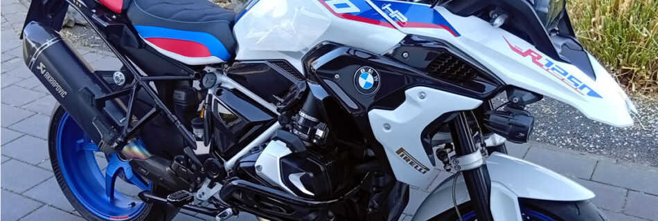 BMW R 1250 GS Neupolsterung vom Bikepolsterer Michael Nitsche