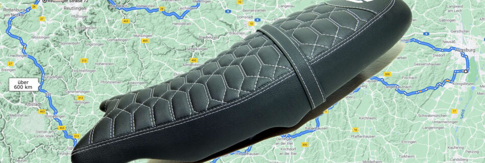 BMW RnineT Scrambler Sitzbank Neupolsterung für bis zu 600km täglich