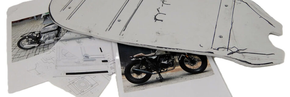 BMW Trägerplatte für Custom Motorradsitz Umbau