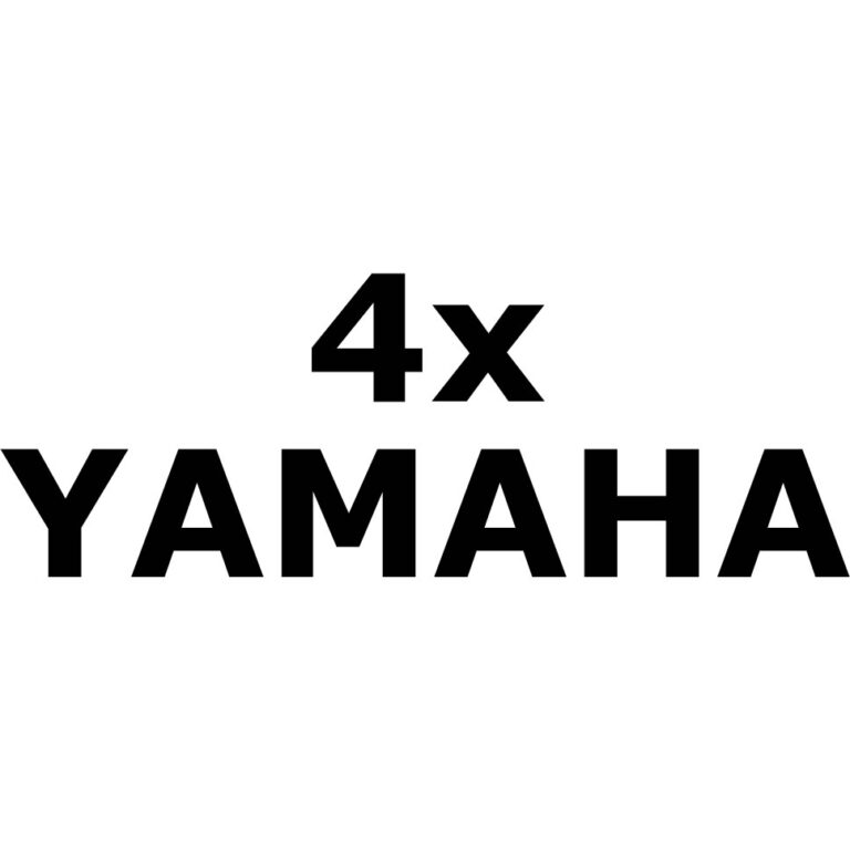 4 x Sitzbänke von Yamaha