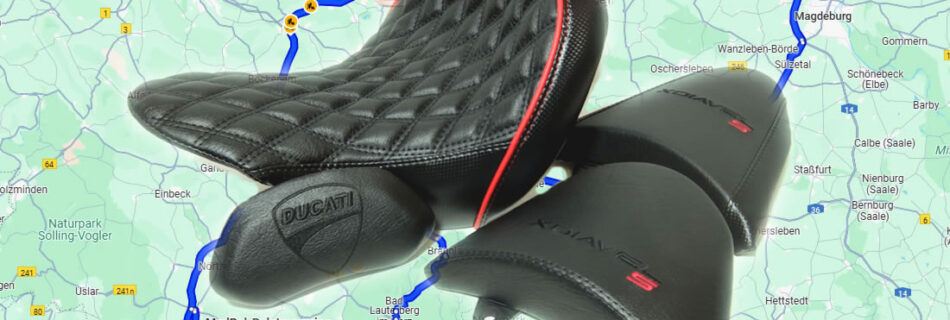 Ausgelegte Polsterung für min. 600km fahren