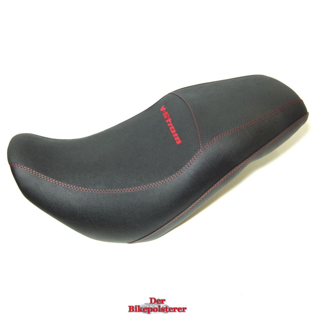Neugepolsterte Suzuki V-Strom Sitzbank vom bikepolsterer