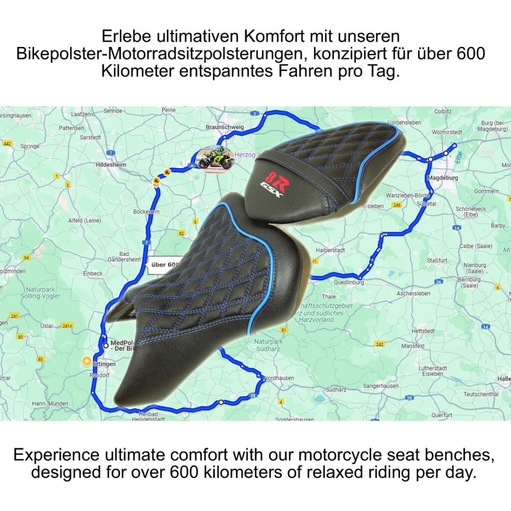 Suzuki GSX‑8R Sitzbank