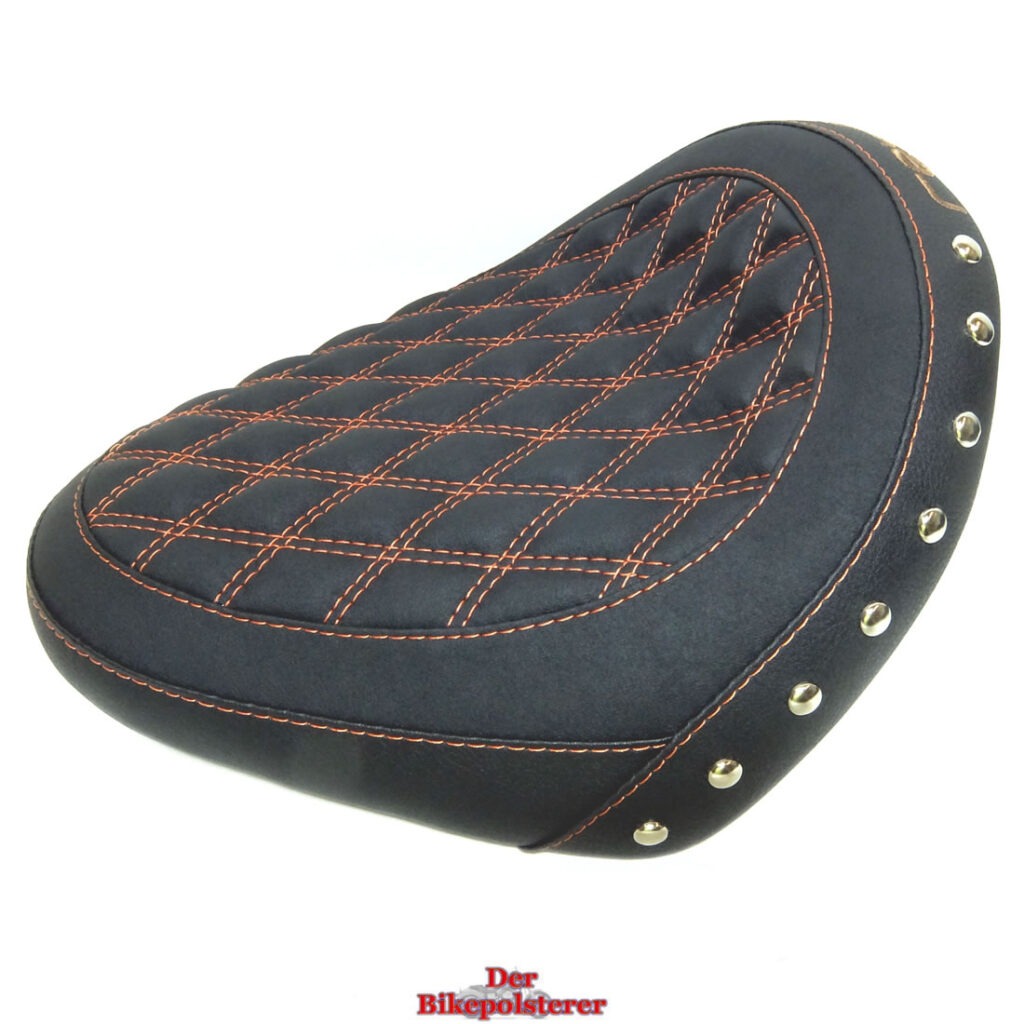 Honda Rebel CMX 500/1100 – Komfortsitz mit Nieten, Stick & Rautenstepp