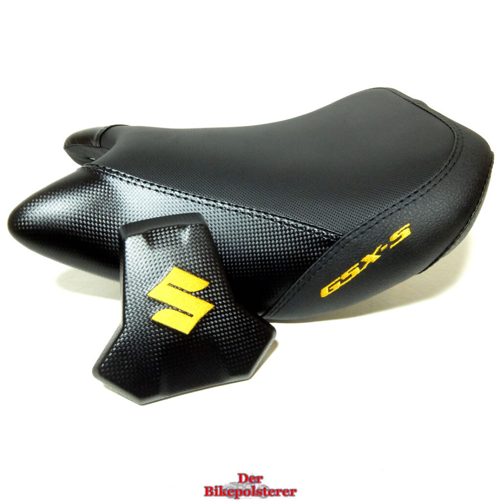 Suzuki GSX‑S 1000 – Antirutsch, Stickereien & Ziernaht