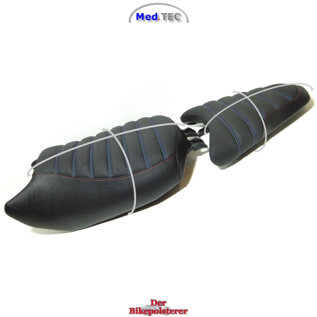 BMW R1300GS rundum mit Med.TEC Premiumpolsterung