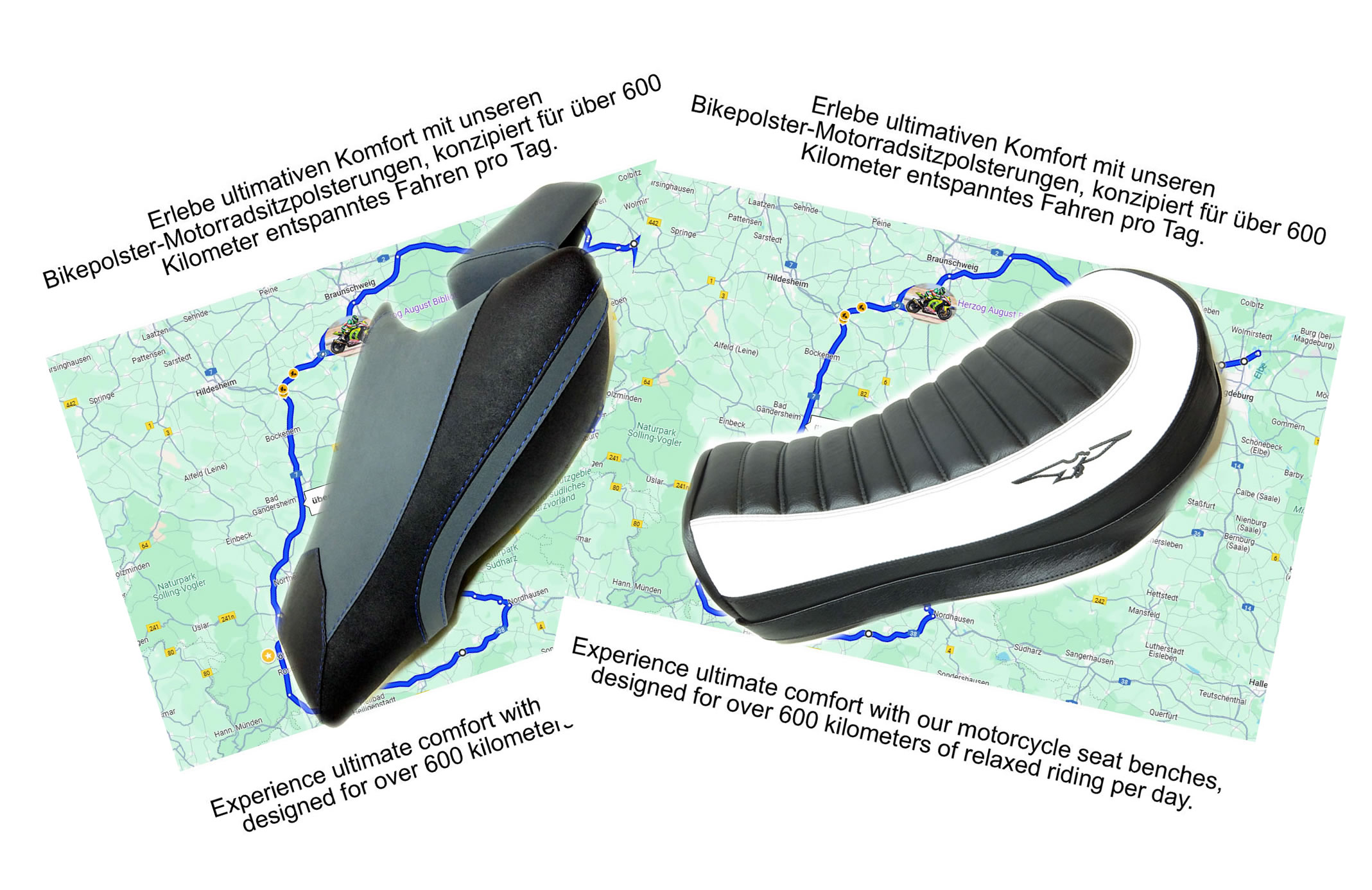 Moto Guzzi & BMW Sitzbänke