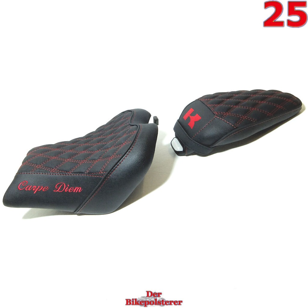 Kawasaki Z900 mit Neupolsterung und Bezug